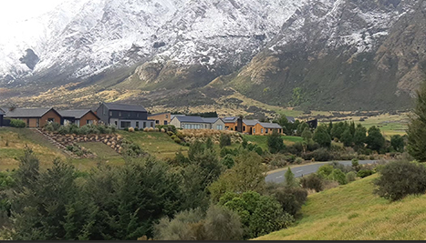 rural town image